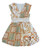 Kristine Dress Orange Fields Anna Cate 