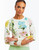 Phoebe Printed Sweater Ivory Garden Mestiza 