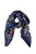 Twill Scarf Navy Trellis Hunter Bell