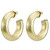 Small Chantal Hoops 18k Gold Plated BR1290