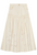Broderie Anglaise Denim Long Skirt Egret - GANNI