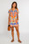 Short Sleeve Taylor Dress Ikat Multi - Elizabeth James