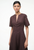 Frances Dress Earth - STAUD