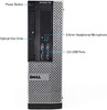 Dell Optiplex 790 Business High Performance DT Desktop Computer PC, Intel Quad Core i5-2400 3.1GHz Processor, 8GB DDR3, 2TB SATA, DVD, Windows 10 Home 