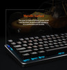 Designed with elite gaming in mind, the MeeTion MT-MK007 gaming keyboard delivers great performance both for everyday use and hardcore gaming. With anti-ghosting keys, a sleek metal surface, and a customizable LED backlit, this keyboard ensures impeccable in game movement and satisfying typing while also allowing you to make it your own unique personal statement.