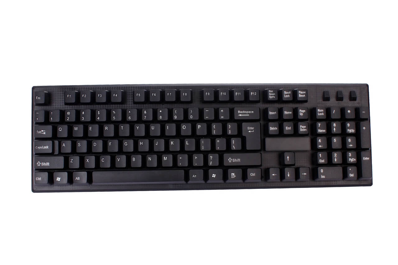 standard computer keyboard