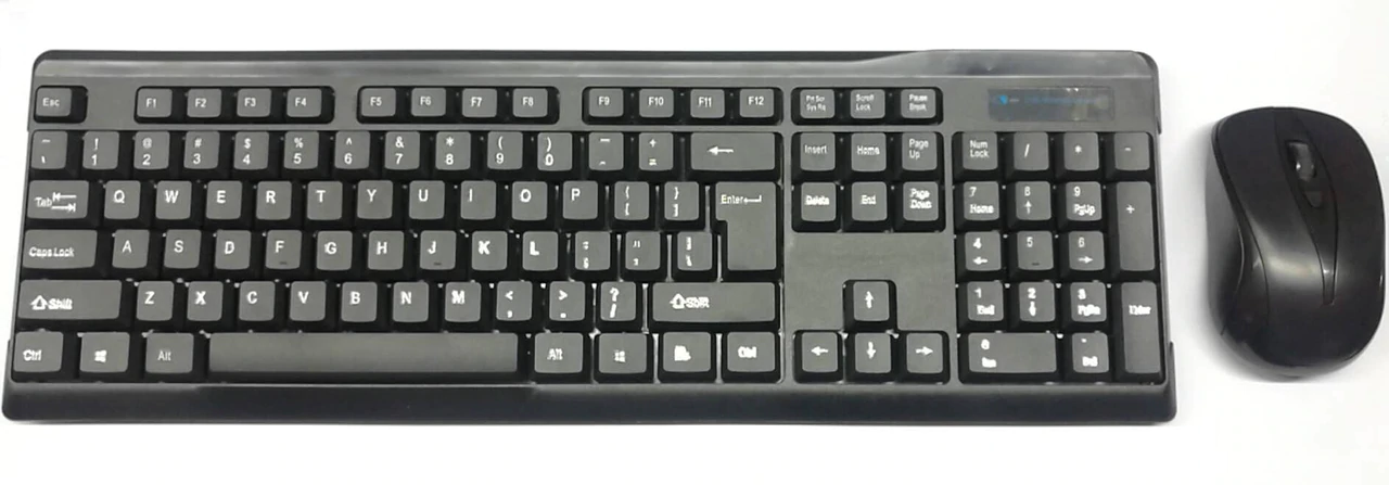 Wireless standard USB keyboard and Mouse Set- for Office Computer PC Laptop