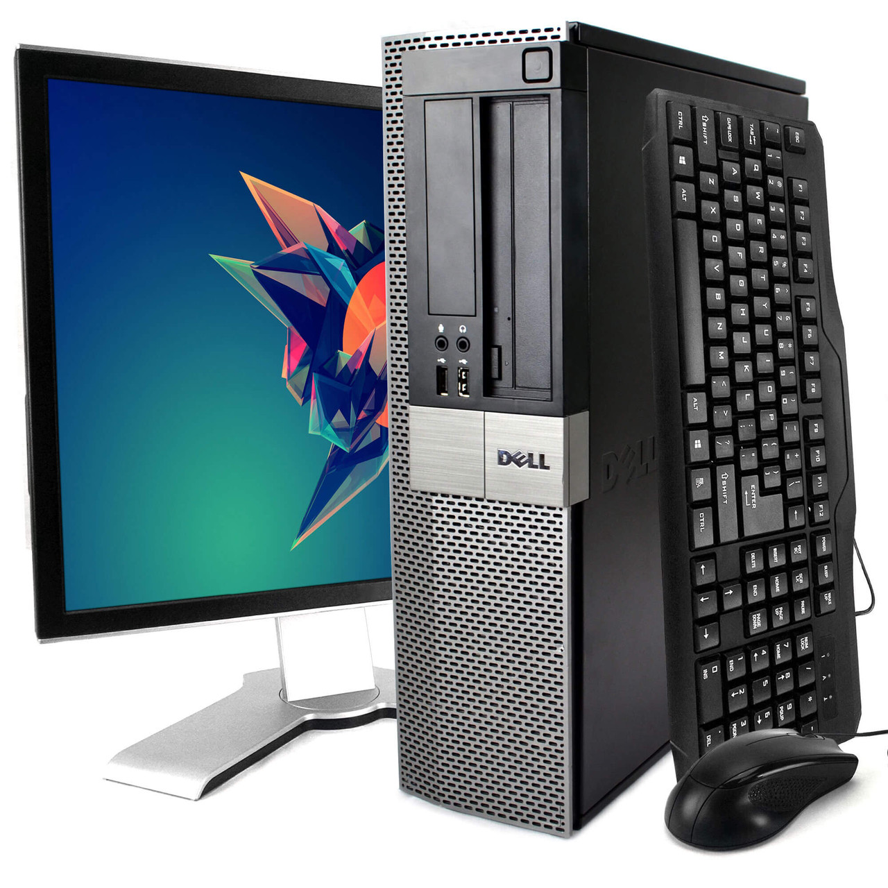 Refurbished Dell Gray Optiplex 980 Desktop Intel i5 Dual Core 3.2 