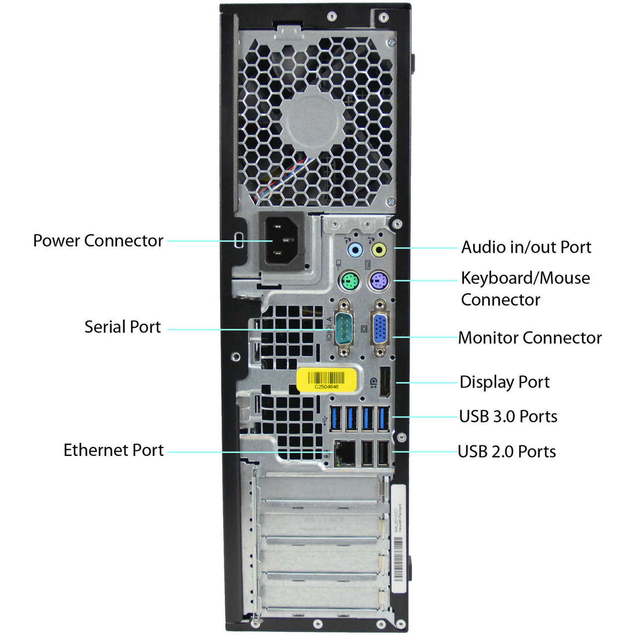 HP 8300-SFF Desktop PC with Intel Core i5-3470 Processor, 8GB Memory, 500GB  Hard Drive and Windows 10 Pro Monitor Not Included