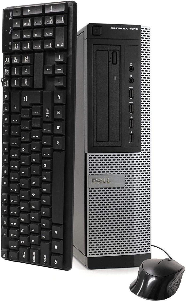 Dell 7010 Small Form Factor Desktop Computer, Intel Quad-Core i7-3770 Up 3.9