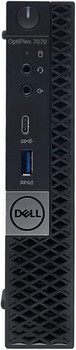 Dell Optiplex 7070 MFF Micro Form Factor Desktop 9th Gen Intel Core i5-9500T 8-Cores Processor, 16GB DDR4 RAM, 256GB SSD, Intel UHD Graphics 630, Windows 11 