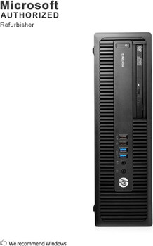 HP EliteDesk 705 G3 SFF Business Desktop PC AMD Quad A10 PRO-8770 up to 3.8GHz , 8G DDR4, 256G SSD, Windows 10 Pro (Renewed)