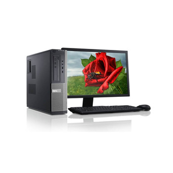 Refurbished Dell PC 7010 Desktop CORE i5 8GB 1TB HD Windows 10 w/ 19" LCD
