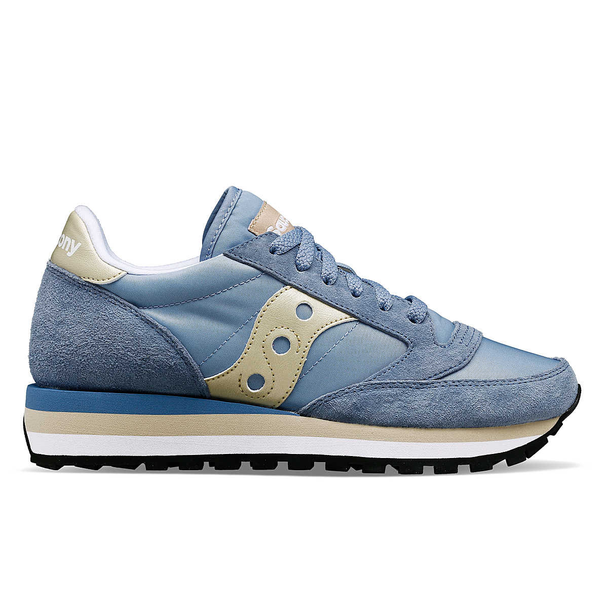 SALE!!!) Saucony Jazz Triple Shoe Light Blue/Gold BUNKER