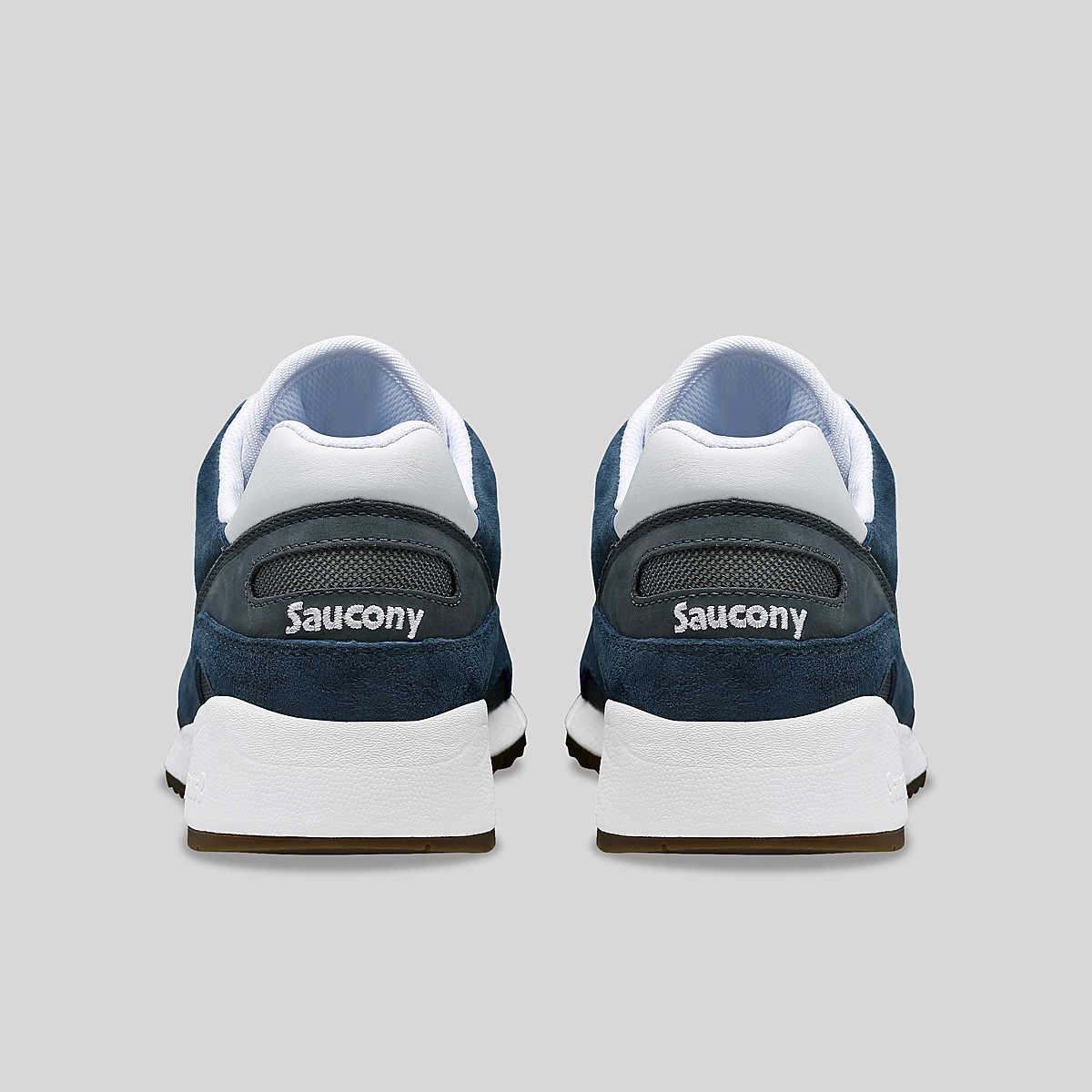 SALE!!!) Saucony Shadow 6000 Ivy Prep Shoe - Navy/White - BUNKER display picture 1