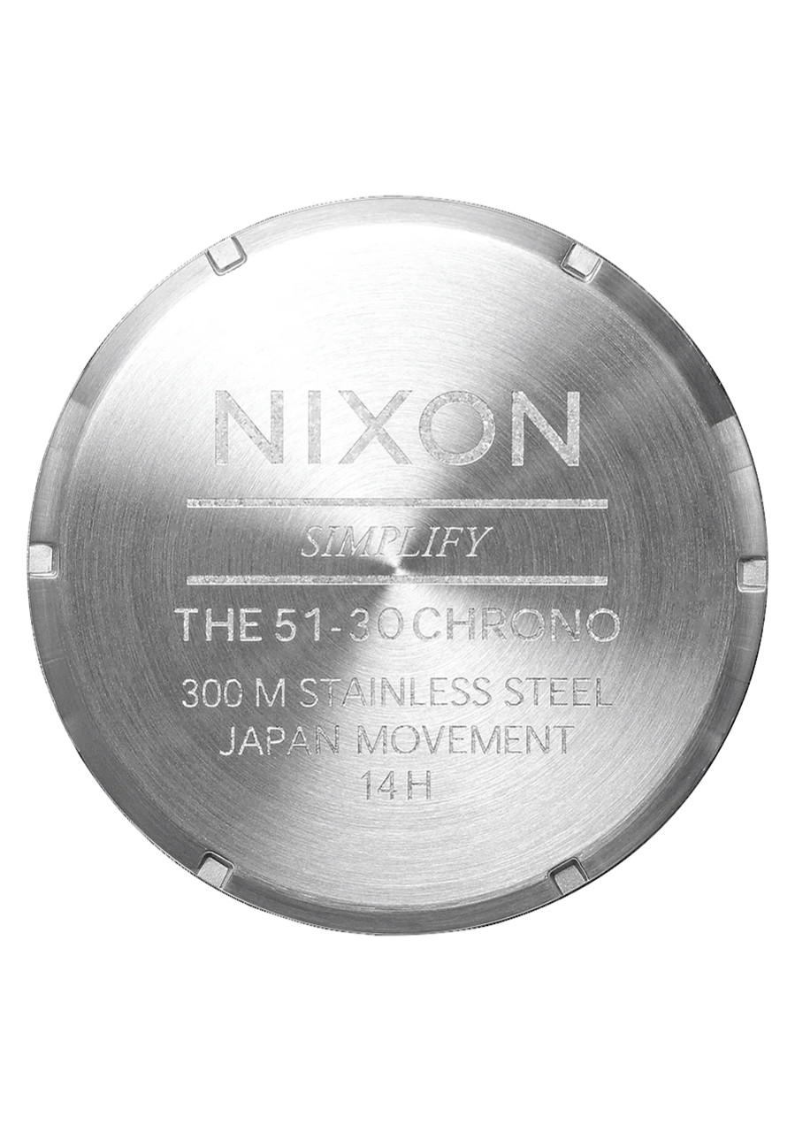 Nixon 51-30 Chrono - Silver/Midnight - BUNKER