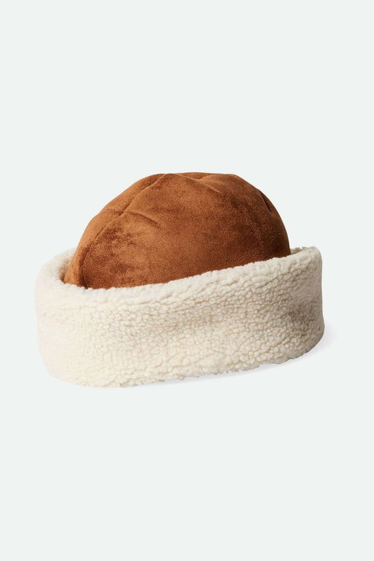 SALE!!!) Brixton Ginsburg Hat - Toffee/Off White - BUNKER