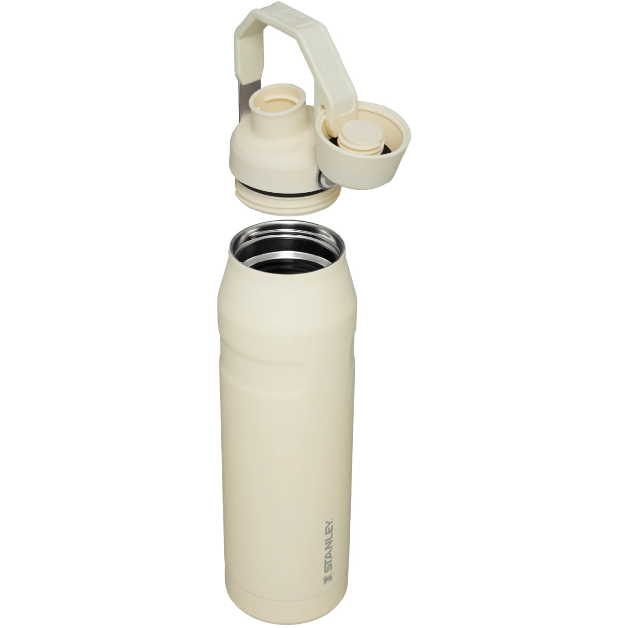 Stanley 36 oz. IceFlow Bottle with Fast Flow Lid, Cream Glimmer