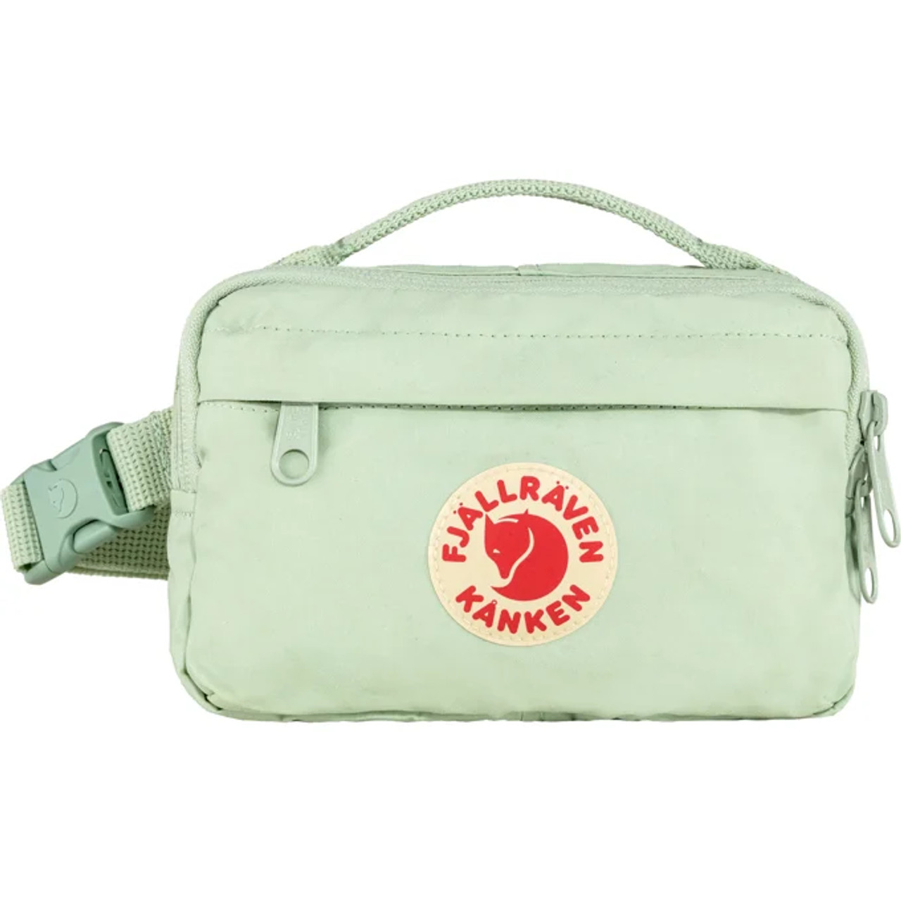FJALLRAVEN| (Kanken Hip Pack Mint Green (23796/600)) Fjallraven Kanken Hip Pack Bag - 600 Mint Green - BUNKER