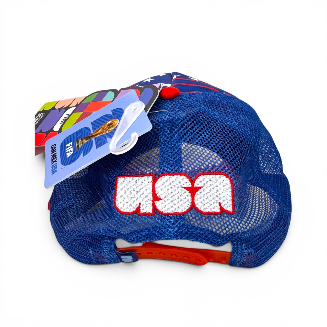 FIFA World Cup 26 T2 Foam Trucker USA DEV Pattern - Blue Pattern