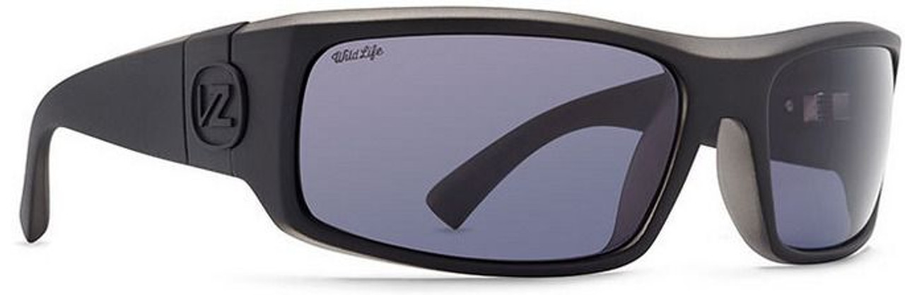 VonZipper Clutch Gloss Black Polarized Sunglasses