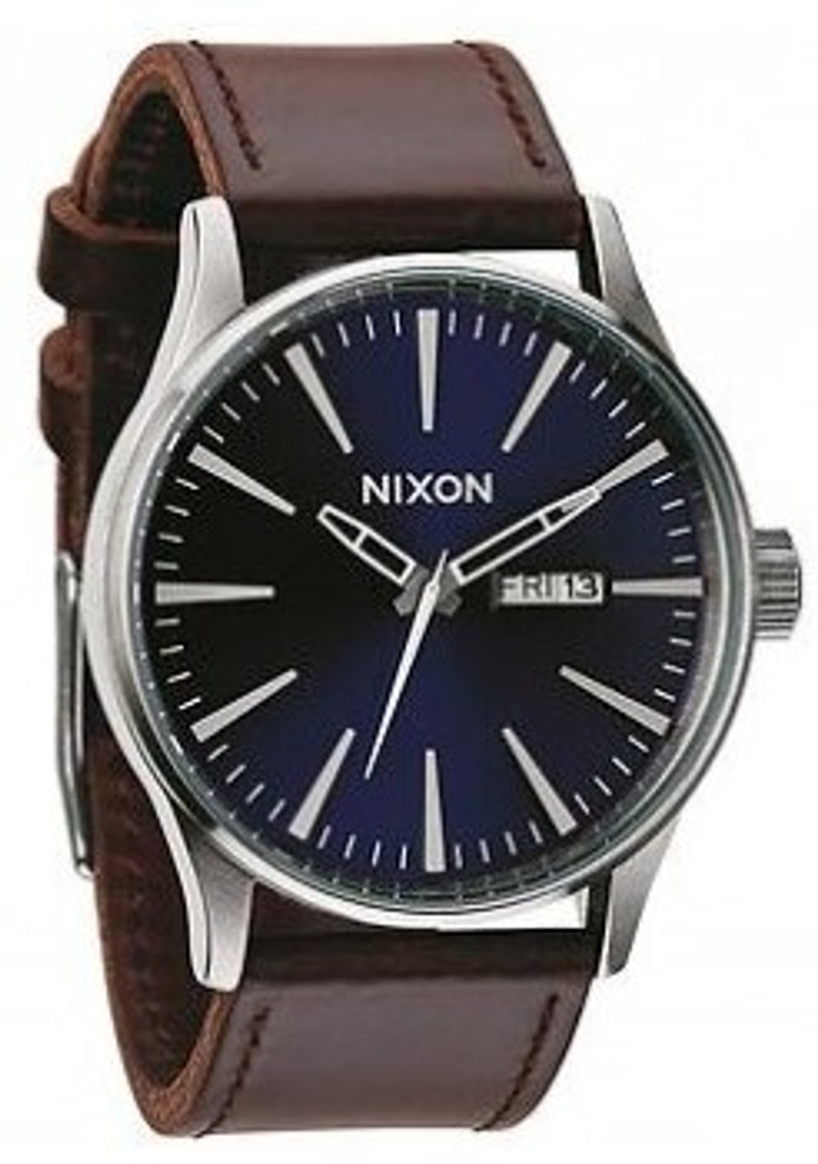 Nixon Sentry Leather Watch– Mainland Skate & Surf