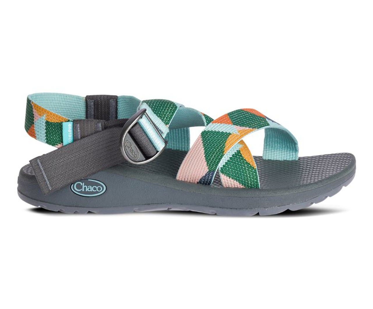 Chaco Footwear Mega Z Cloud Sandal Kaleido Katydid BUNKER