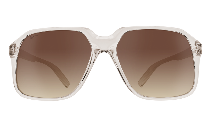 Spy Hot Spot Sunglasses - Warm Crystal/Dark Brown Fade - BUNKER display picture 2