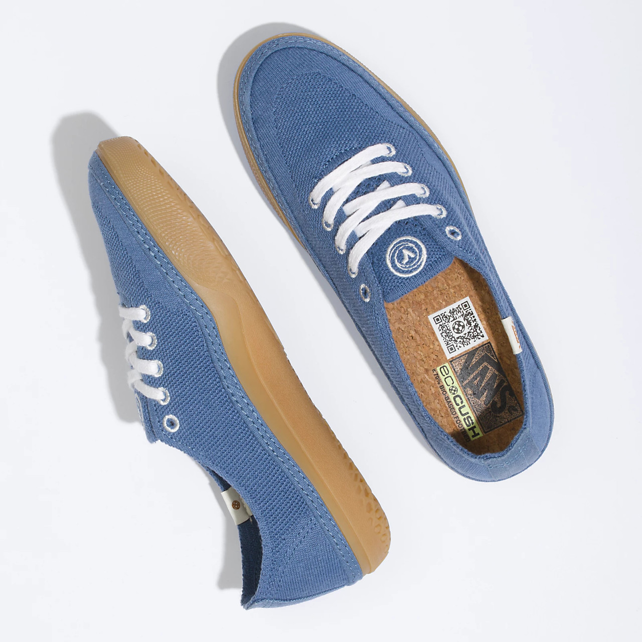 SALE!!!) Vans Circle Vee Shoe - Moonlight Blue/Gum - BUNKER