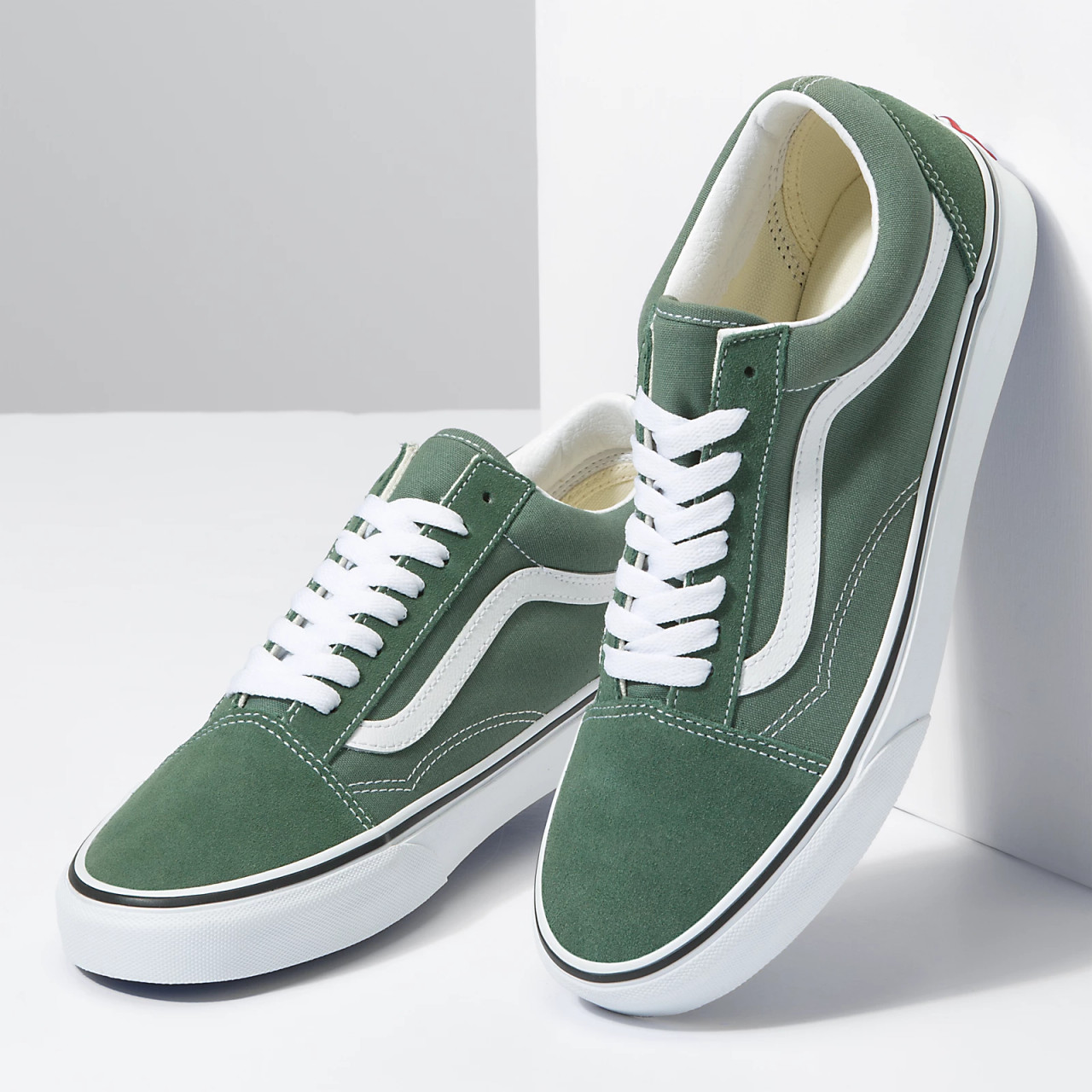 Old Skool Shoe - Color Theory Duck Green - BUNKER