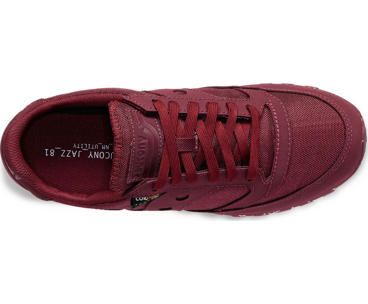 Saucony Jazz 81 Utility Cordura Burgundy BUNKER