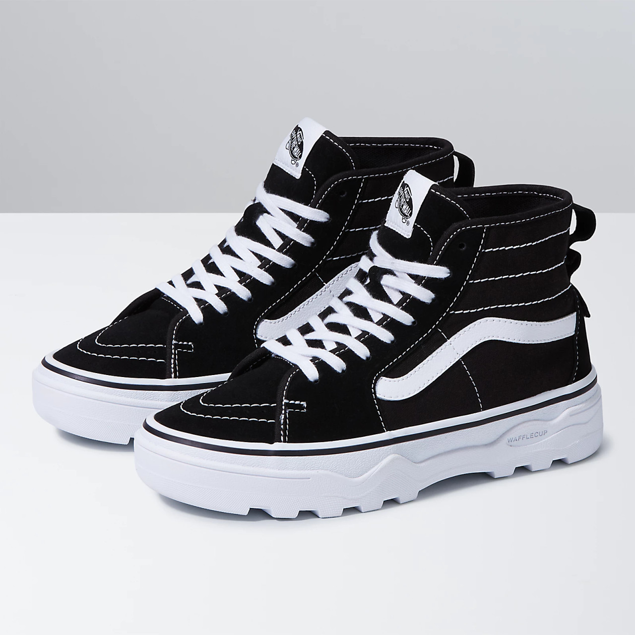 Vans sk8 clearance platform black