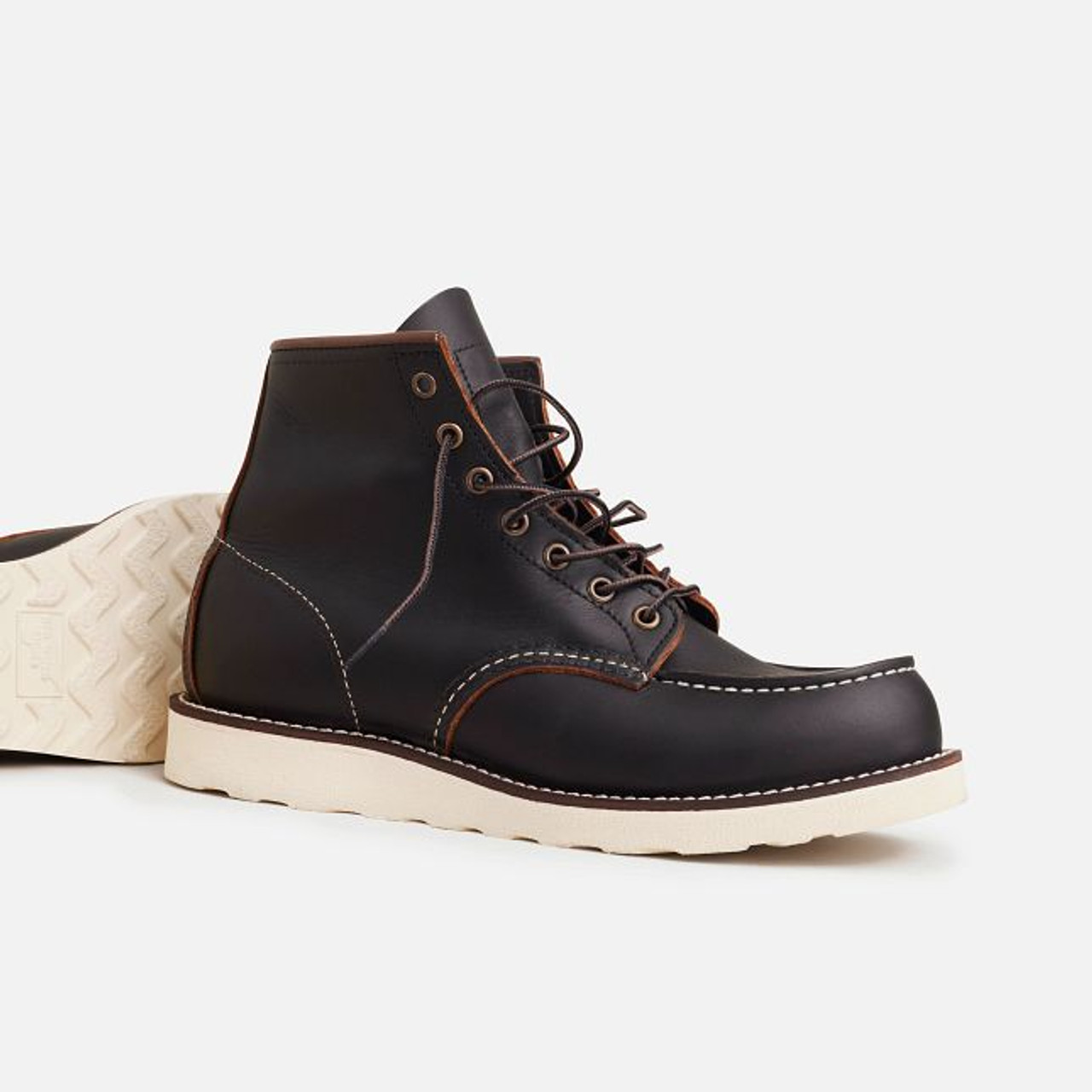 【Red Wing】 Classic Moc Toe 黒 レザー ブーツ　8D 6-inch Classic Moc | レッドウィング オフィシャルサイト（公式