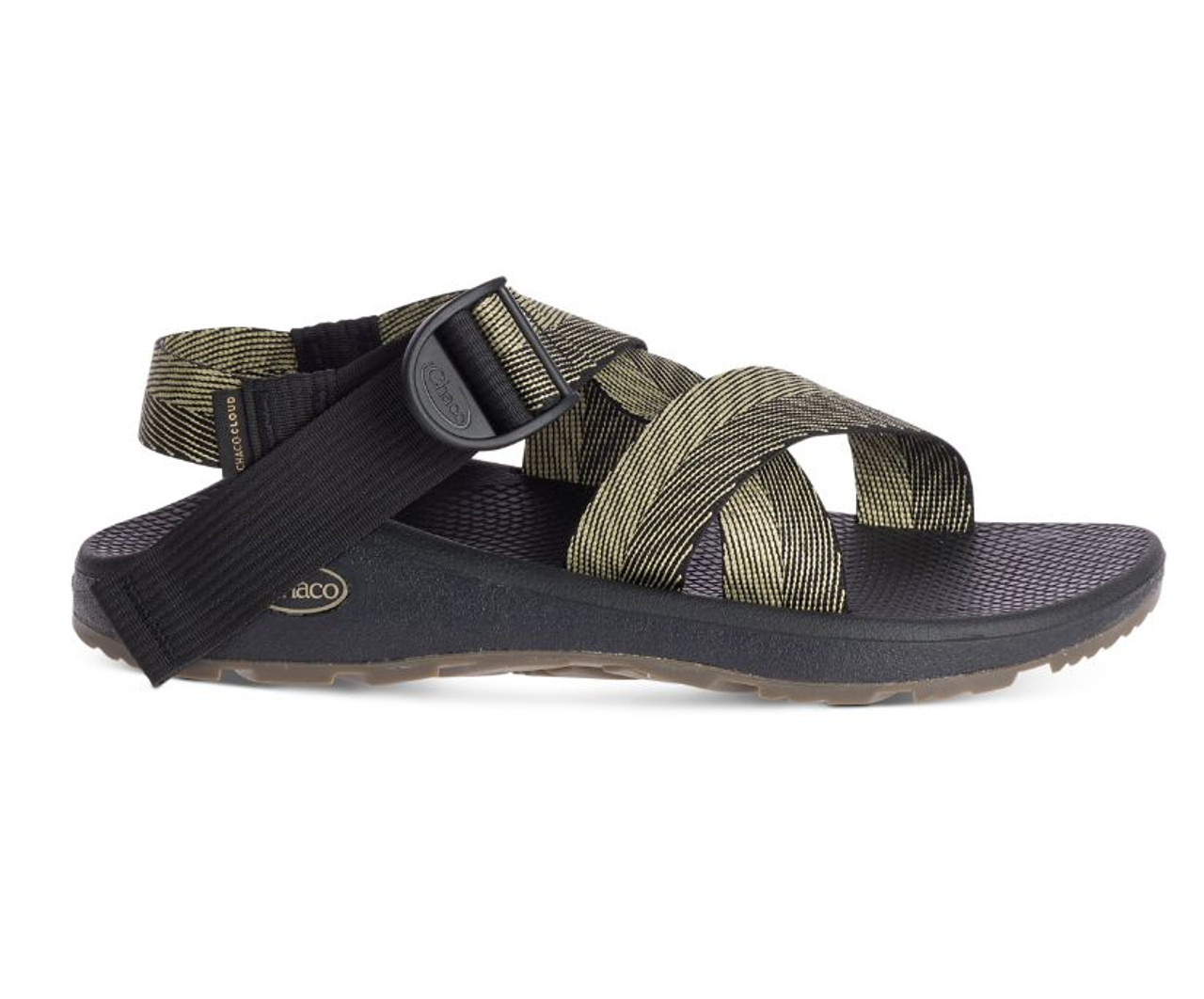 Chaco Footwear Mega Z Cloud Sandals Odds Black BUNKER