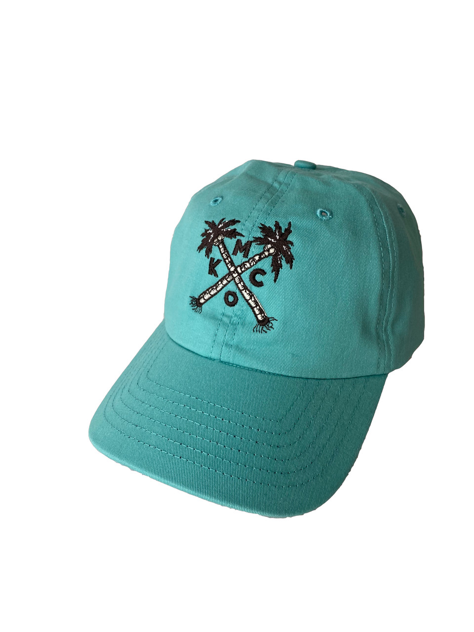 Bunker Bunker x Sandlot KCMO Surf Team Dad Hat Aqua BUNKER