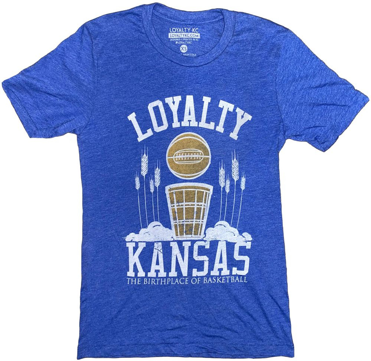 Loyalty KC Kansas Basketball Tee – Made in KC