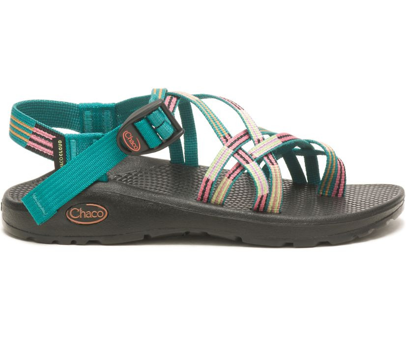 SALE!!!) Chaco Footwear ZCloud X2 Sandal - Line Hang Teal - BUNKER