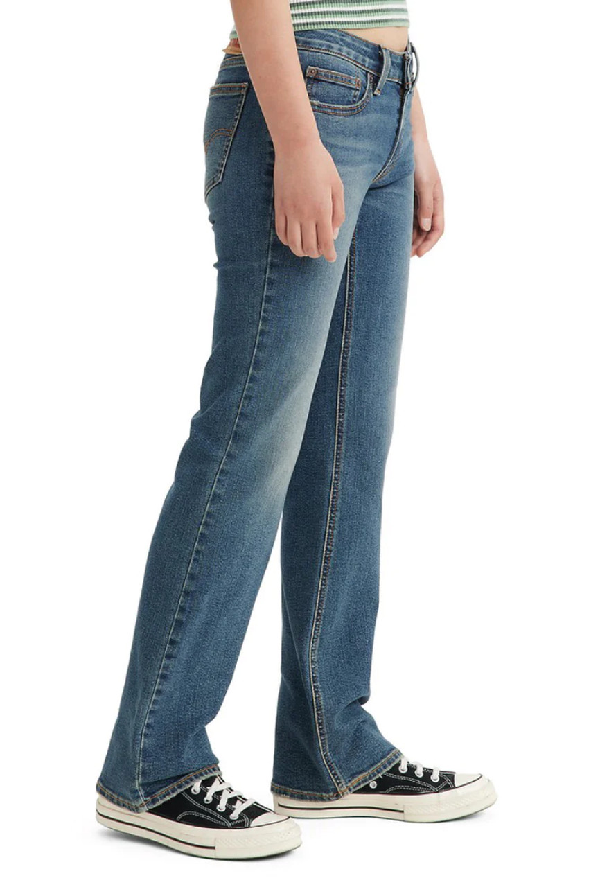 Superlow Bootcut Jeans - Blue