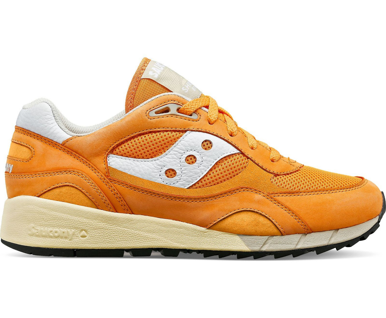 (SALE!!!) Saucony Shadow 6000 Premium Shoes - Orange/White