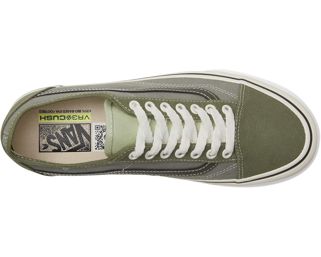 【Vans】☆スニーカー☆ OLD SKOOL TAPERED VR3 SHOE VANS Old Skool Tapered VR3 Shoes - GREEN COMBO | Tillys