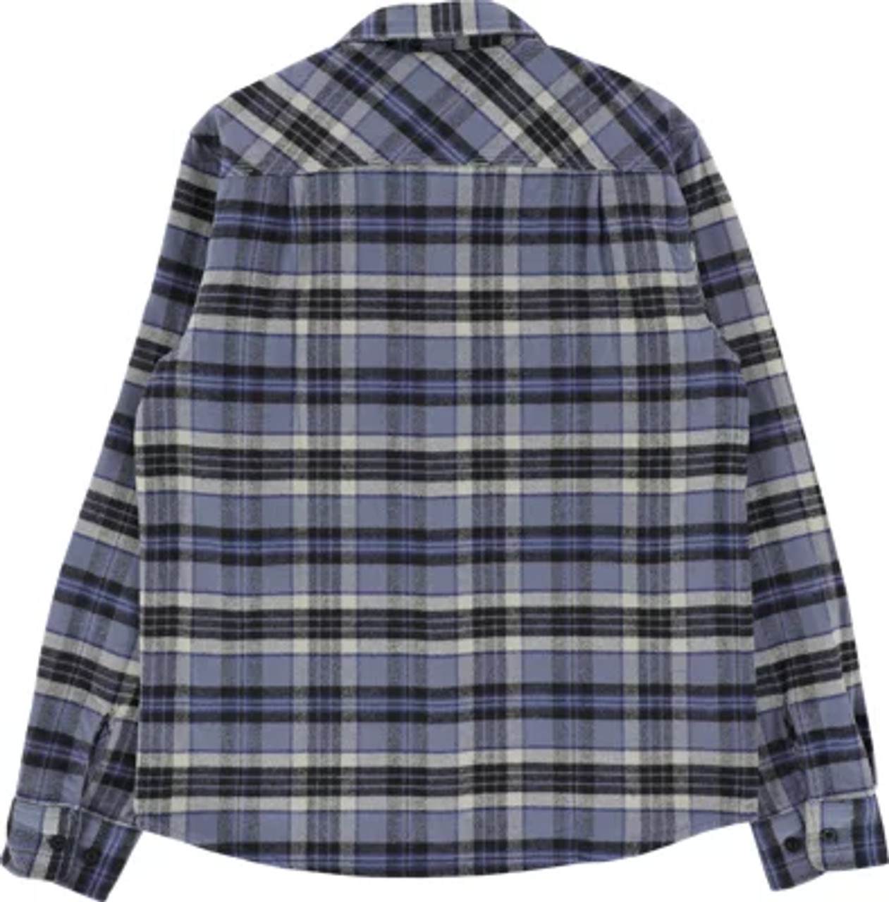 Brixton Heavy Weight LS Flannel - Flint Blue/Black/Mineral Grey