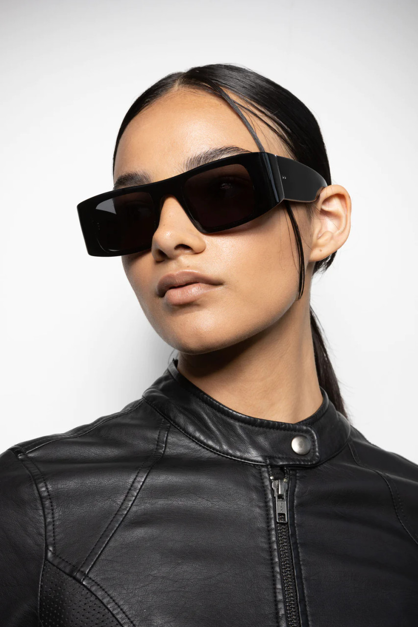Spitfire Cut Eighty Five Sunglasses - Black/Black - BUNKER