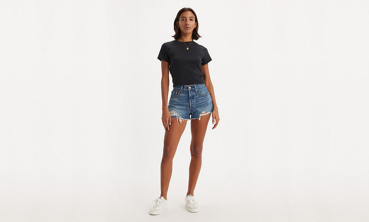 Levi's High-waisted Mom Shorts Amazing