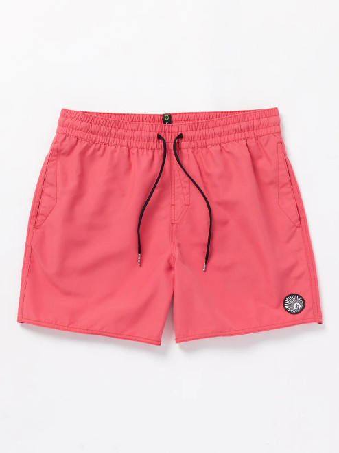 Volcom Lido Solid Trunk 16 - Washed Ruby