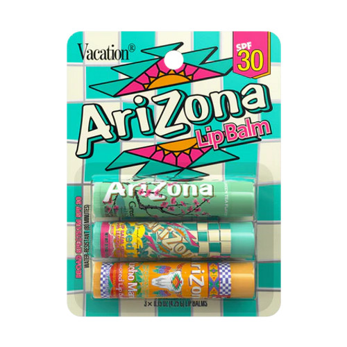 Vacation AriZona Iced Tea 3 Pack Lip Balms