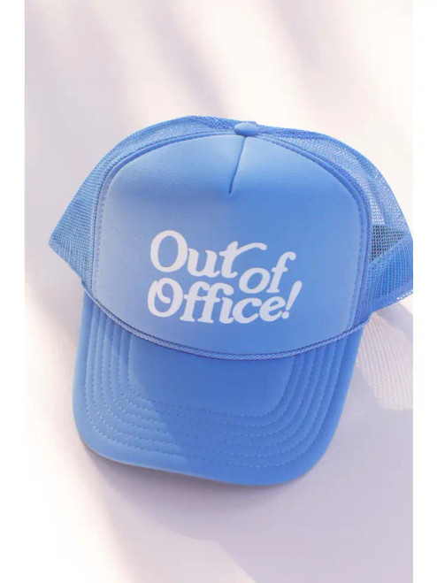 Out Of Office Trucker Hat Cap