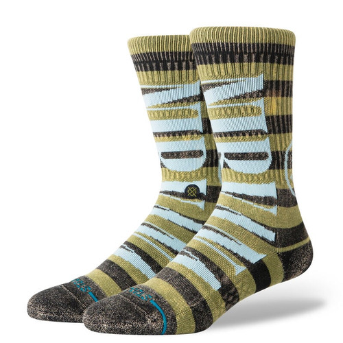 Stance X Nirvana Crew Sock - Green