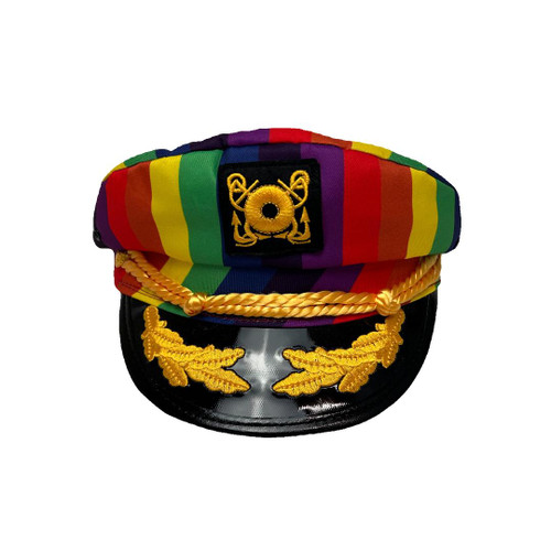 Rainbow Captain Hat