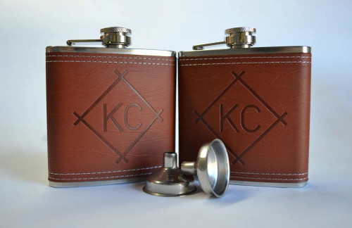 KC Labyrinth Kansas City Flask - KC Diamond