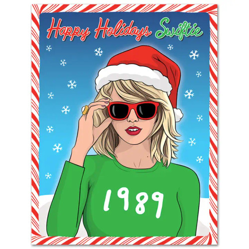 The Found Happy Holidays Swiftie Cards - 8 Pack